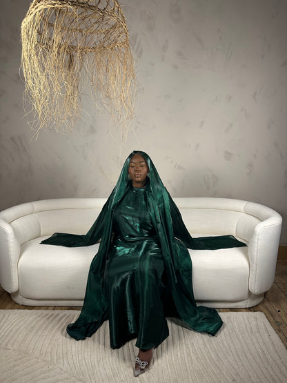 Nasiba Abaya - Emerald Green