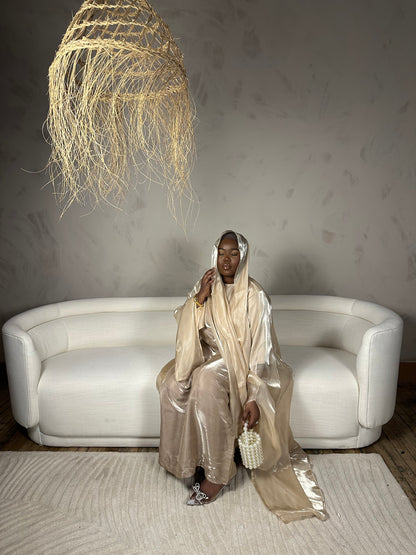Nasiba Abaya - Champagne